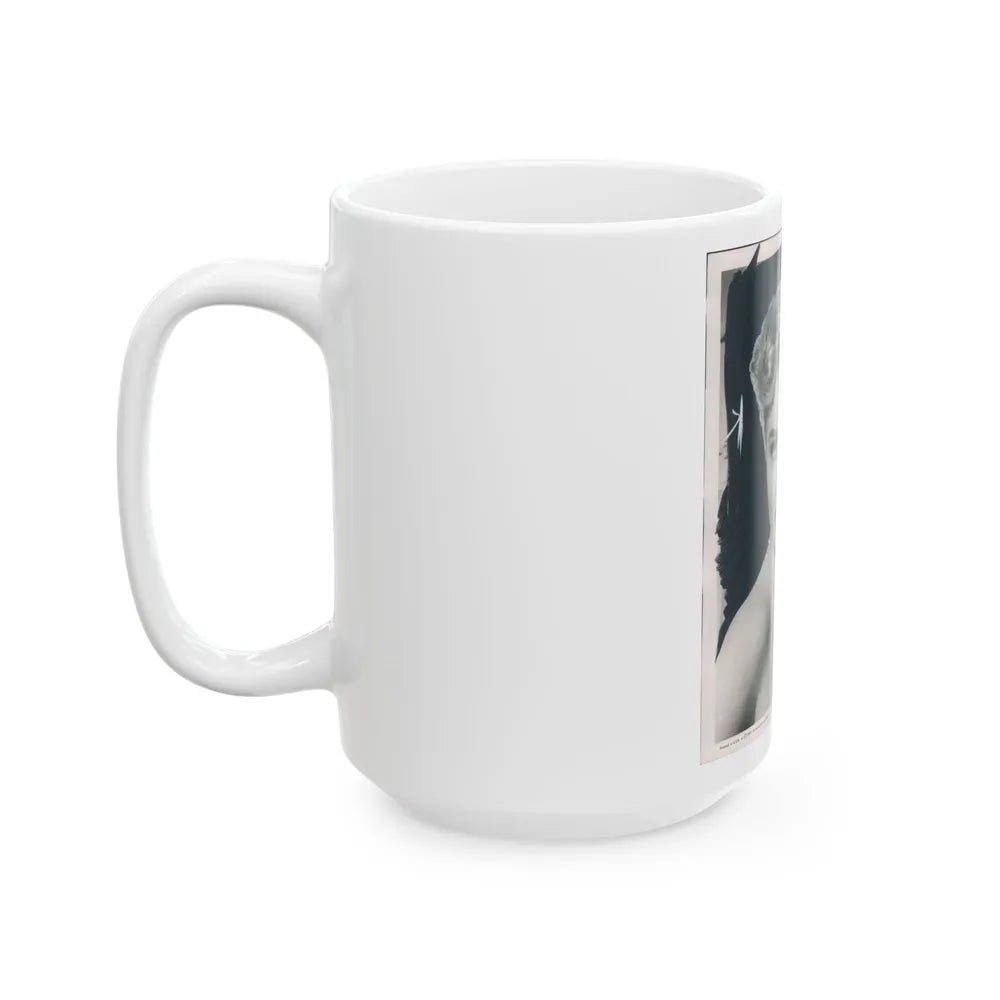 Lori Nelson #131 (Vintage Female Icon) White Coffee Mug-Go Mug Yourself