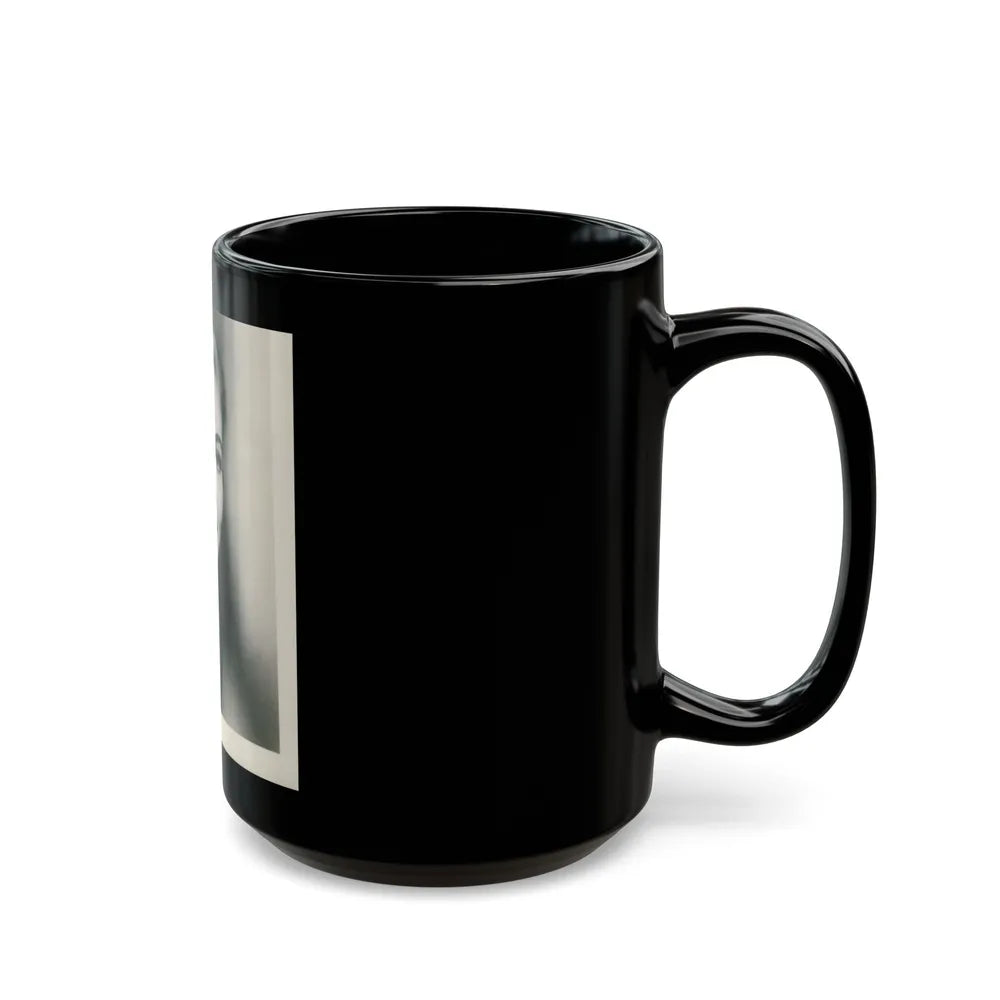 Lori Nelson #138 (Vintage Female Icon) Black Coffee Mug-Go Mug Yourself