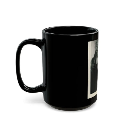 Lori Nelson #138 (Vintage Female Icon) Black Coffee Mug-Go Mug Yourself