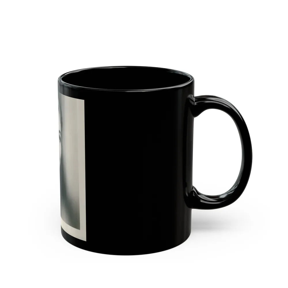Lori Nelson #138 (Vintage Female Icon) Black Coffee Mug-Go Mug Yourself