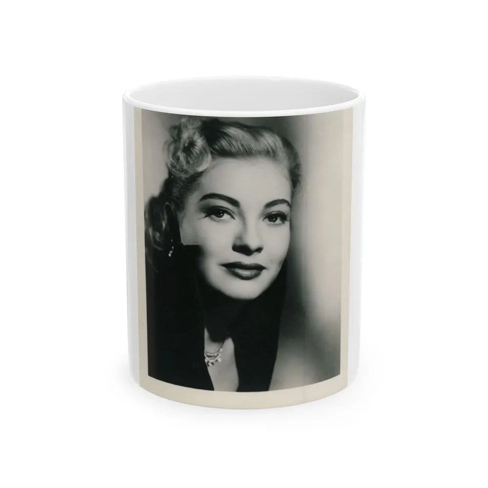 Lori Nelson #138 (Vintage Female Icon) White Coffee Mug-11oz-Go Mug Yourself