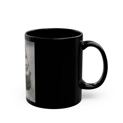 Lori Nelson #140 (Vintage Female Icon) Black Coffee Mug - Go Mug Yourself