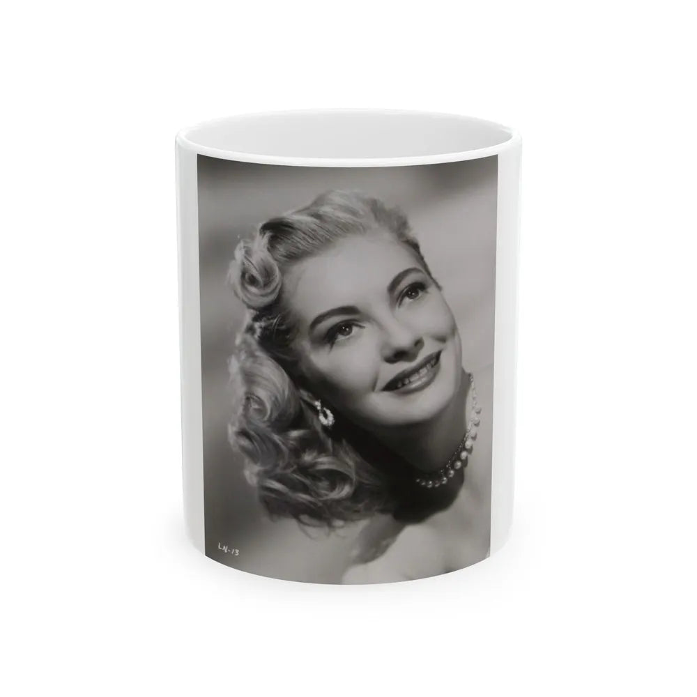 Lori Nelson #140 (Vintage Female Icon) White Coffee Mug-11oz-Go Mug Yourself