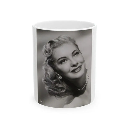 Lori Nelson #140 (Vintage Female Icon) White Coffee Mug-11oz-Go Mug Yourself
