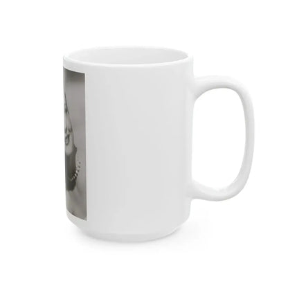 Lori Nelson #140 (Vintage Female Icon) White Coffee Mug - Go Mug Yourself