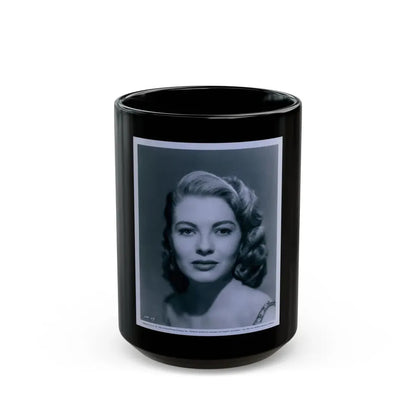 Lori Nelson #148 (Vintage Female Icon) Black Coffee Mug 15oz - Go Mug Yourself