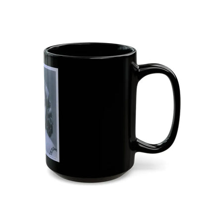 Lori Nelson #148 (Vintage Female Icon) Black Coffee Mug - Go Mug Yourself