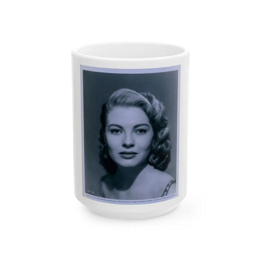 Lori Nelson #148 (Vintage Female Icon) White Coffee Mug-15oz-Go Mug Yourself