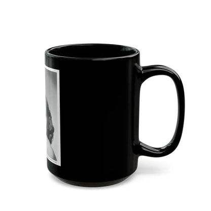 Lori Nelson #149 (Vintage Female Icon) Black Coffee Mug - Go Mug Yourself