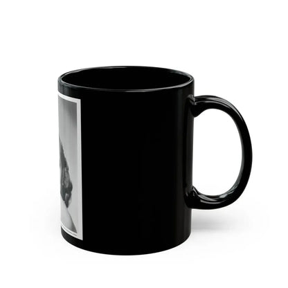 Lori Nelson #149 (Vintage Female Icon) Black Coffee Mug - Go Mug Yourself