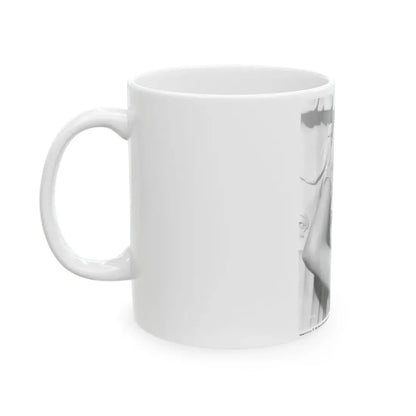 Lori Nelson #149 (Vintage Female Icon) White Coffee Mug - Go Mug Yourself