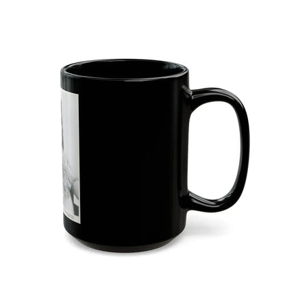 Lori Nelson #151 (Vintage Female Icon) Black Coffee Mug - Go Mug Yourself