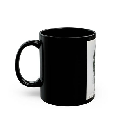 Lori Nelson #151 (Vintage Female Icon) Black Coffee Mug-Go Mug Yourself