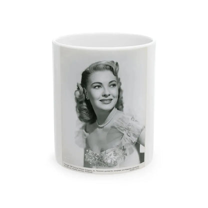 Lori Nelson #151 (Vintage Female Icon) White Coffee Mug 11oz - Go Mug Yourself