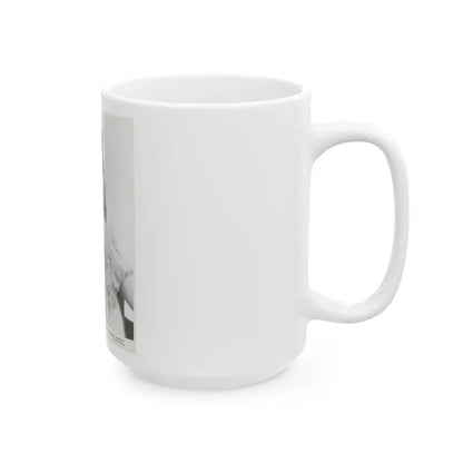 Lori Nelson #151 (Vintage Female Icon) White Coffee Mug - Go Mug Yourself