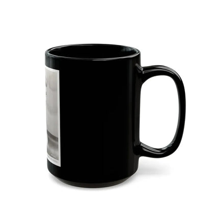 Lori Nelson #157 (Vintage Female Icon) Black Coffee Mug - Go Mug Yourself