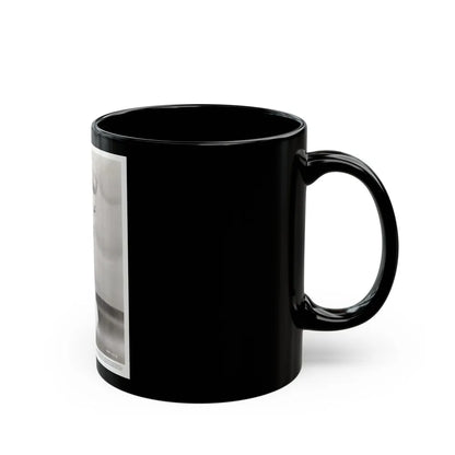 Lori Nelson #157 (Vintage Female Icon) Black Coffee Mug-Go Mug Yourself