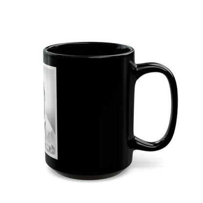 Lori Nelson #158 (Vintage Female Icon) Black Coffee Mug - Go Mug Yourself