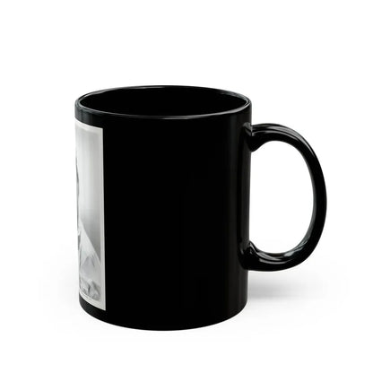 Lori Nelson #158 (Vintage Female Icon) Black Coffee Mug - Go Mug Yourself