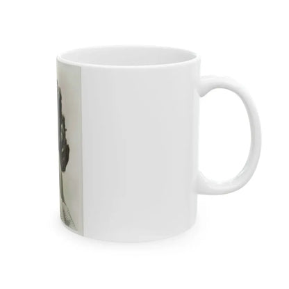 Lori Nelson #16 (Vintage Female Icon) White Coffee Mug - Go Mug Yourself