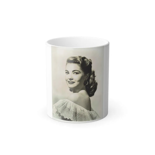 Lori Nelson #16 (Vintage Female Icons) Color Changing Mug 11oz-11oz-Go Mug Yourself