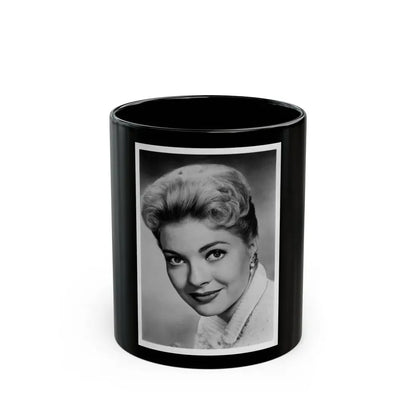 Lori Nelson #160 1 (Vintage Female Icon) Black Coffee Mug 11oz - Go Mug Yourself