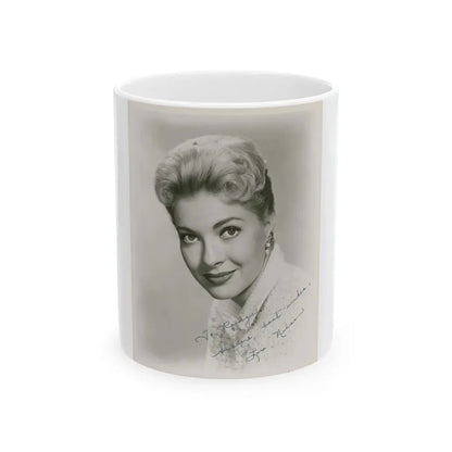 Lori Nelson #160 (Vintage Female Icon) White Coffee Mug 11oz - Go Mug Yourself