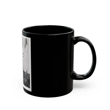 Lori Nelson #161 (Vintage Female Icon) Black Coffee Mug - Go Mug Yourself