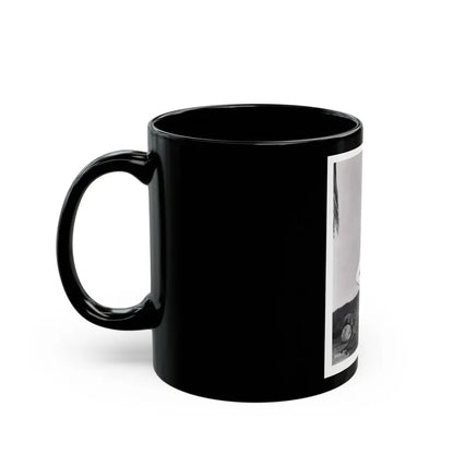 Lori Nelson #161 (Vintage Female Icon) Black Coffee Mug - Go Mug Yourself