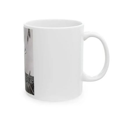 Lori Nelson #161 (Vintage Female Icon) White Coffee Mug - Go Mug Yourself