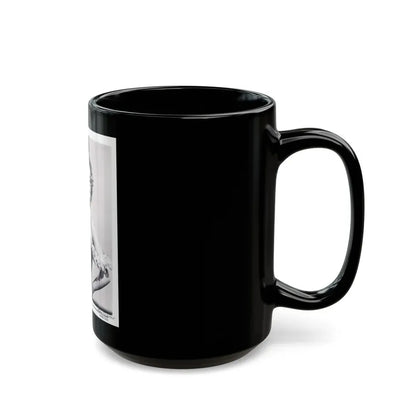Lori Nelson #162 (Vintage Female Icon) Black Coffee Mug - Go Mug Yourself