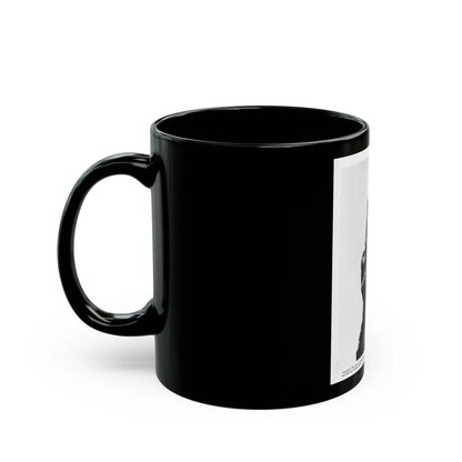 Lori Nelson #162 (Vintage Female Icon) Black Coffee Mug-Go Mug Yourself