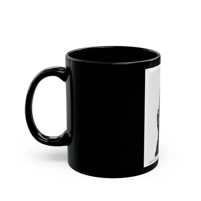 Lori Nelson #162 (Vintage Female Icon) Black Coffee Mug - Go Mug Yourself