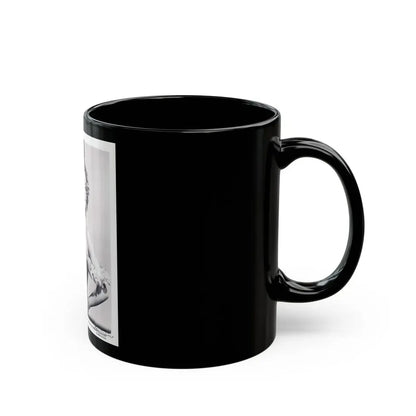 Lori Nelson #162 (Vintage Female Icon) Black Coffee Mug - Go Mug Yourself