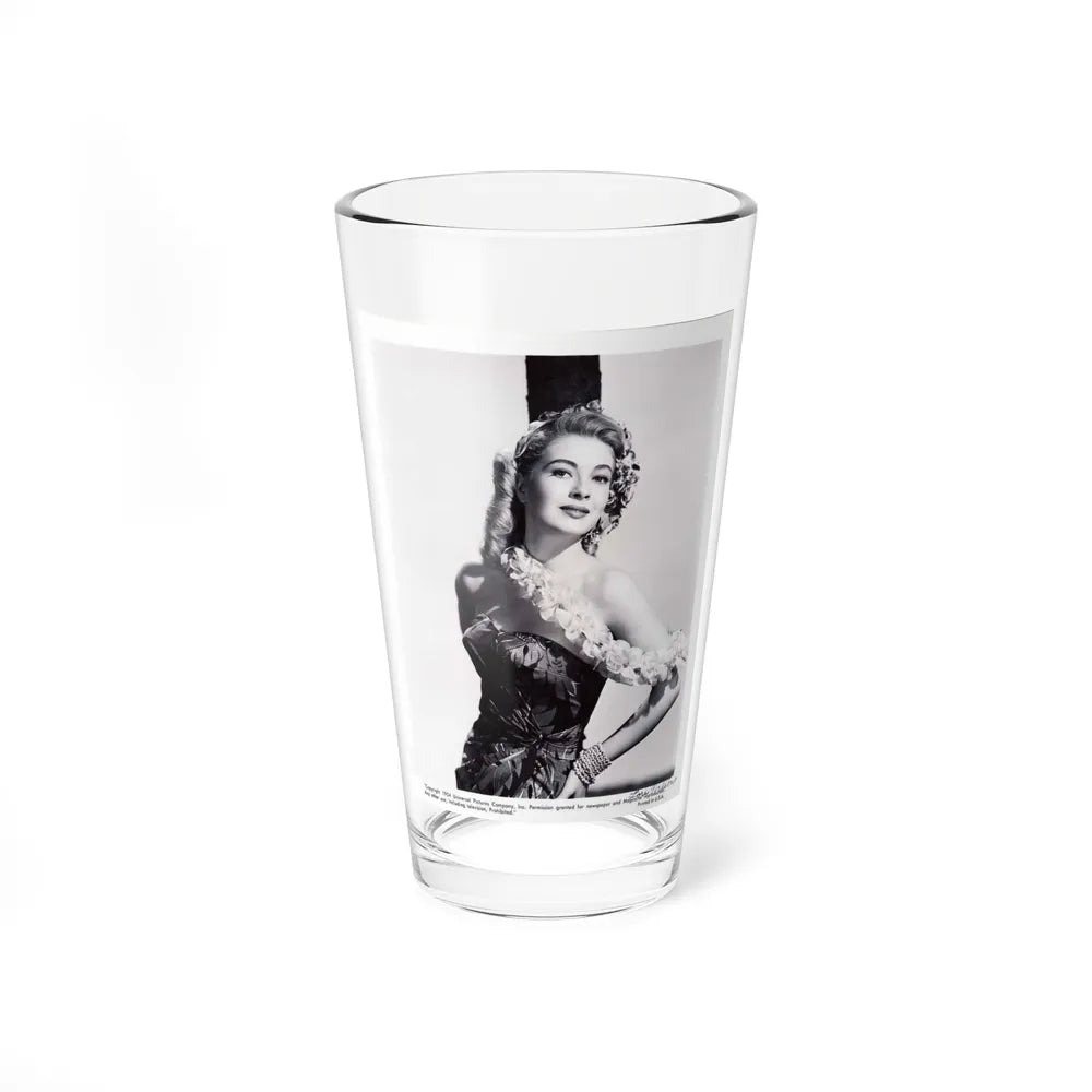 Lori Nelson #162 (Vintage Female Icon) Pint Glass 16oz 16oz - Go Mug Yourself
