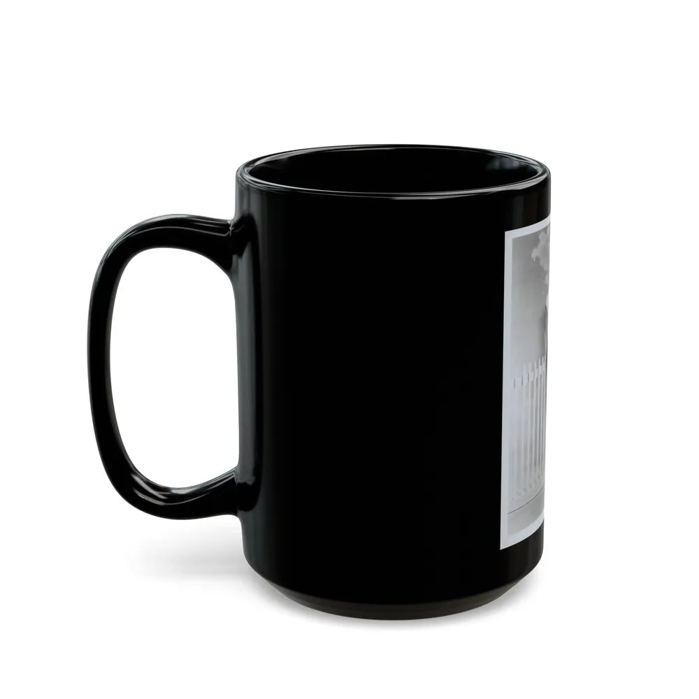 Lori Nelson #171 (Vintage Female Icon) Black Coffee Mug-Go Mug Yourself
