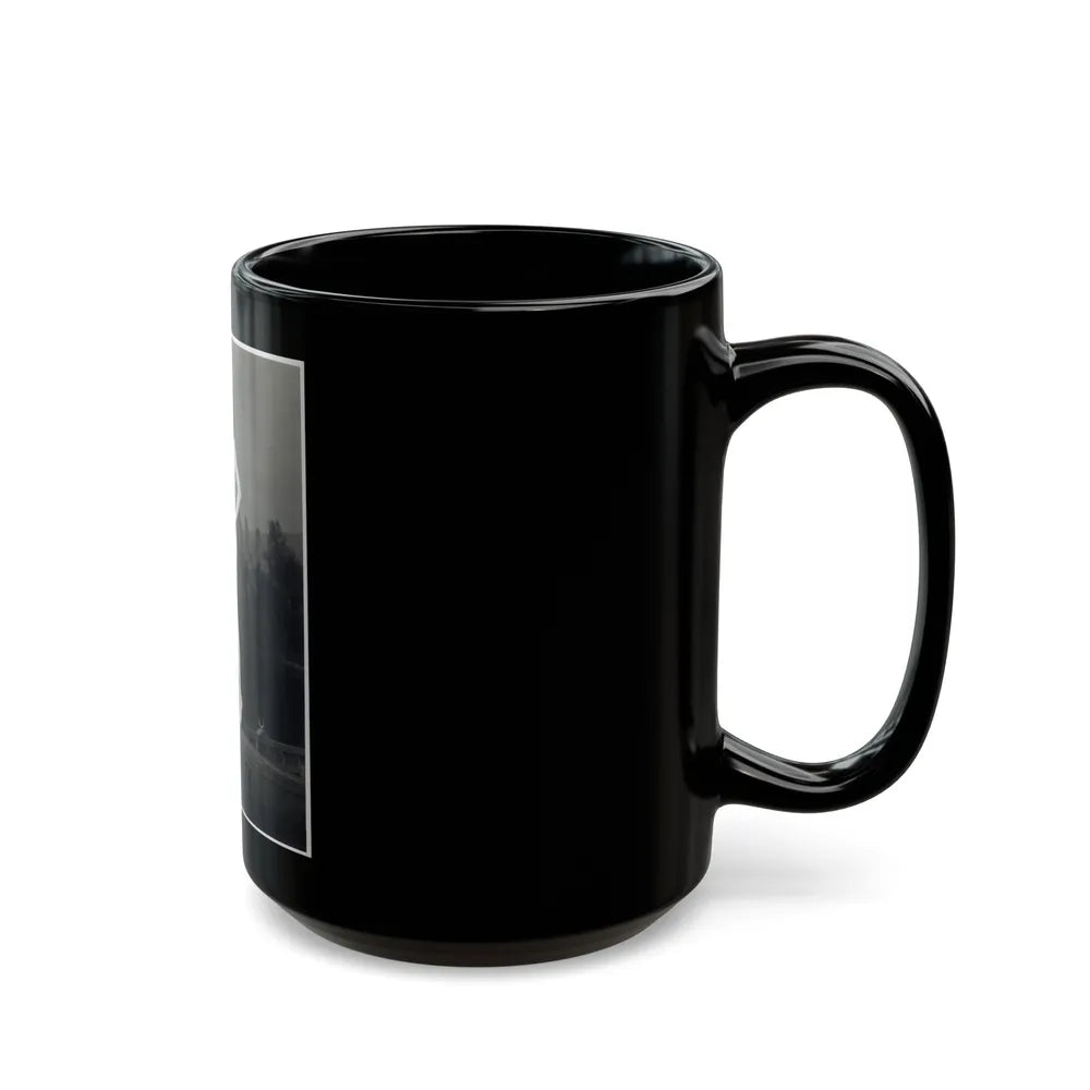 Lori Nelson #172 (Vintage Female Icon) Black Coffee Mug-Go Mug Yourself