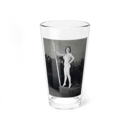 Lori Nelson #172 (Vintage Female Icon) Pint Glass 16oz 16oz - Go Mug Yourself