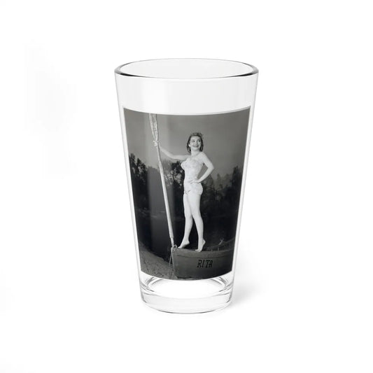 Lori Nelson #172 (Vintage Female Icon) Pint Glass 16oz 16oz - Go Mug Yourself