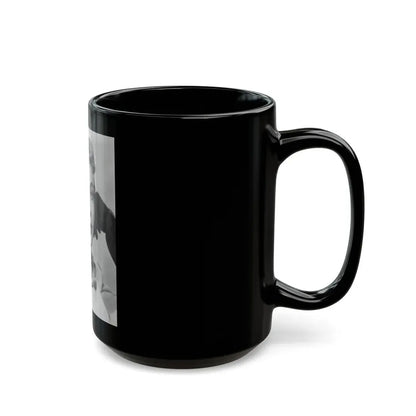 Lori Nelson #173 (Vintage Female Icon) Black Coffee Mug - Go Mug Yourself