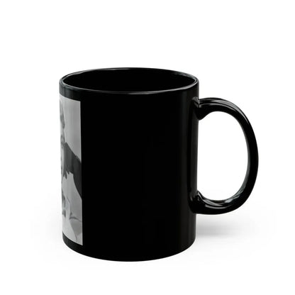 Lori Nelson #173 (Vintage Female Icon) Black Coffee Mug - Go Mug Yourself