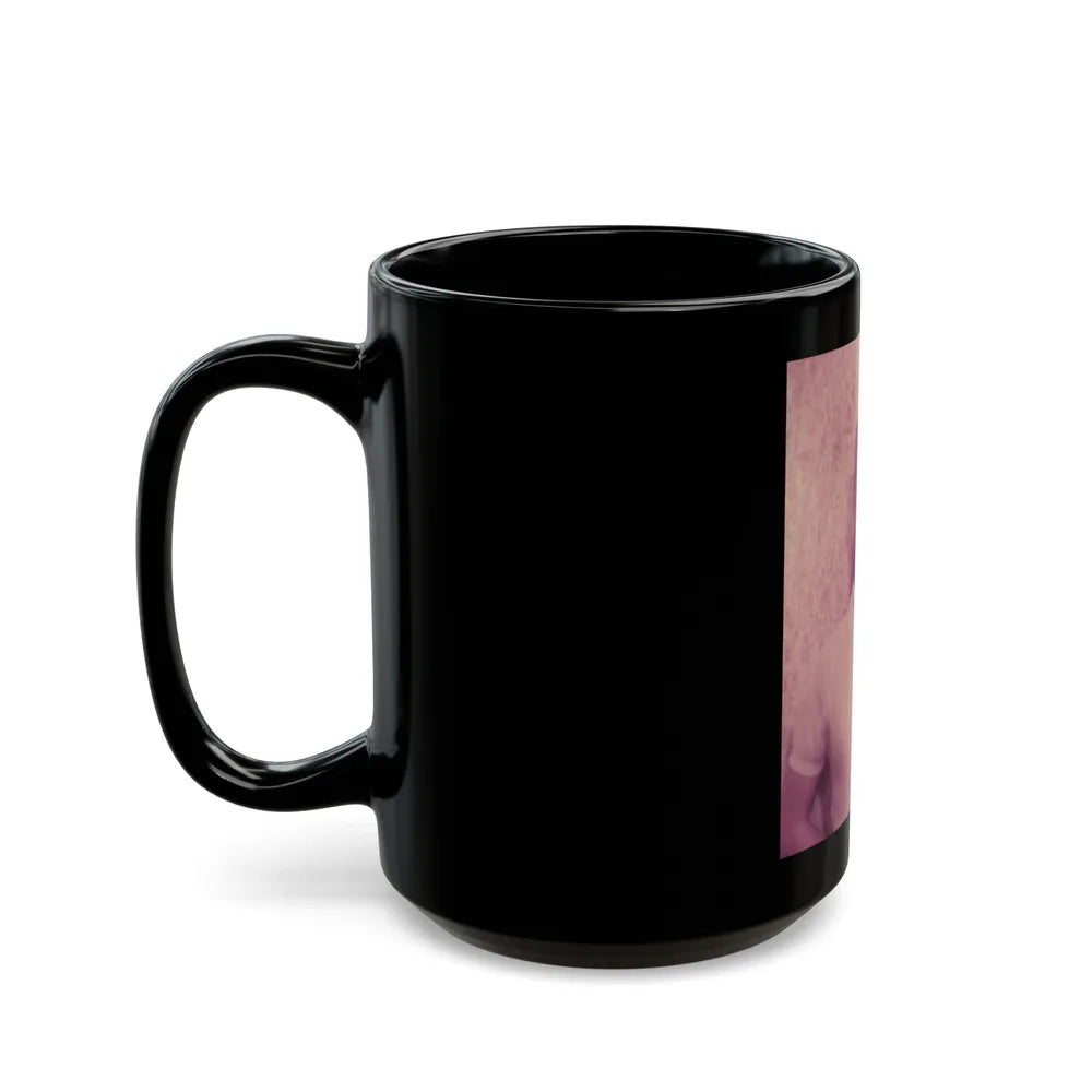 Lori Nelson #176 (Vintage Female Icon) Black Coffee Mug-Go Mug Yourself