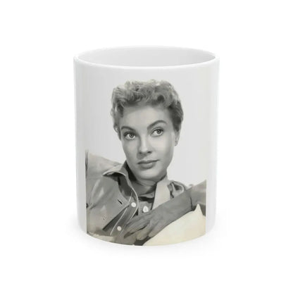 Lori Nelson #178 (Vintage Female Icon) White Coffee Mug 11oz - Go Mug Yourself
