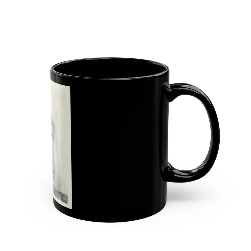 Lori Nelson #179 (Vintage Female Icon) Black Coffee Mug-Go Mug Yourself