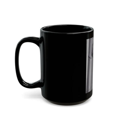 Lori Nelson #180 (Vintage Female Icon) Black Coffee Mug-Go Mug Yourself