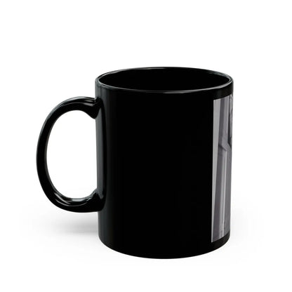 Lori Nelson #180 (Vintage Female Icon) Black Coffee Mug-Go Mug Yourself