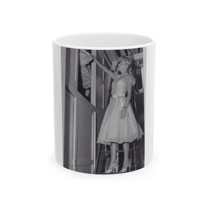 Lori Nelson #180 (Vintage Female Icon) White Coffee Mug 11oz - Go Mug Yourself