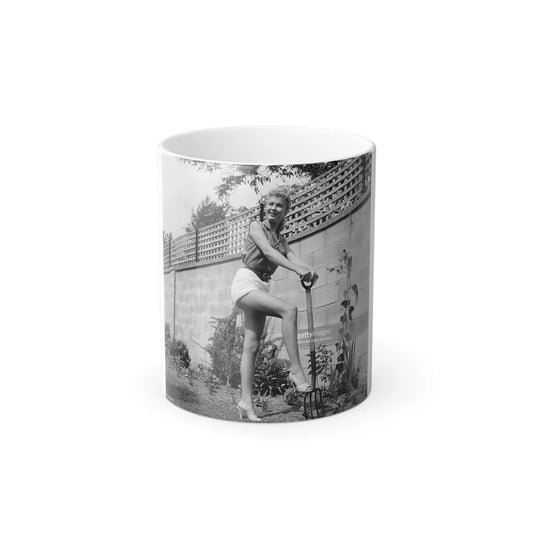Lori Nelson #186 (Vintage Female Icons) Color Changing Mug 11oz-11oz-Go Mug Yourself