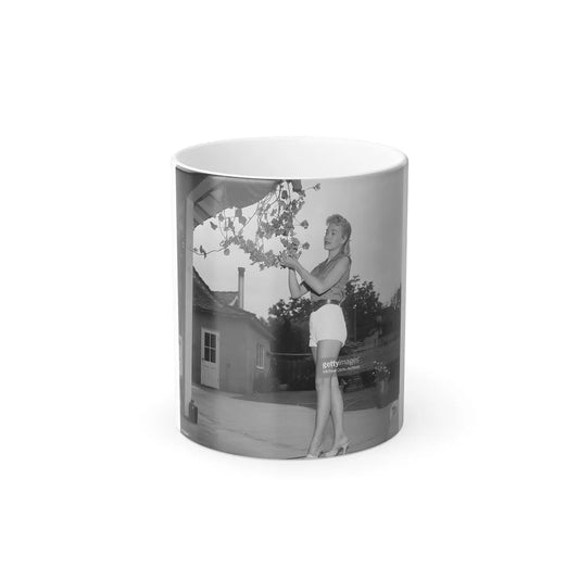 Lori Nelson #187 (Vintage Female Icons) Color Changing Mug 11oz-11oz-Go Mug Yourself