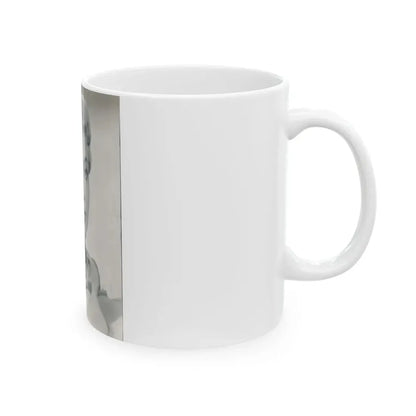 Lori Nelson #19 (Vintage Female Icon) White Coffee Mug - Go Mug Yourself